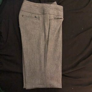 Grey Knit Express Editor Pant